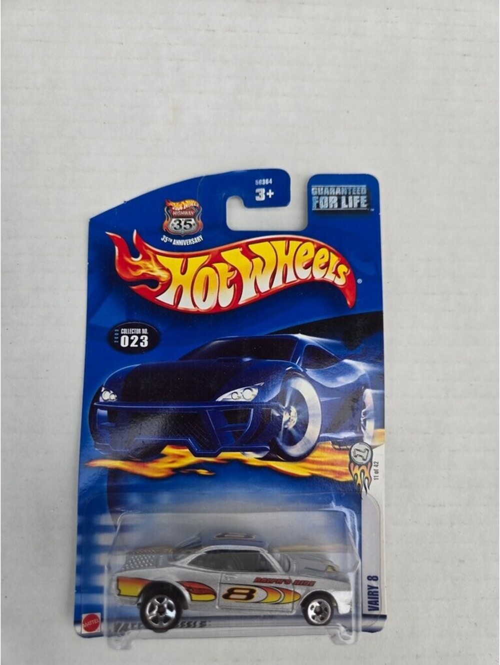Hot Wheels 35th Anniversary Vairy 8 Die-Cast Car